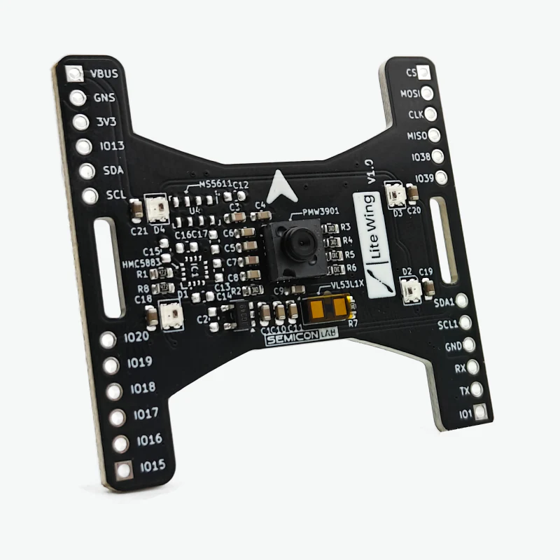 LiteWing Drone Positioning Module - Optical Flow & ToF Sensor for Height Hold & Indoor Position Hold (VL53L1X + PMW3901)