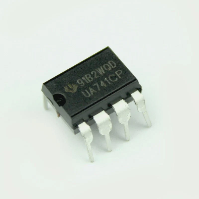 LM741 Single Op-Amp IC - DIP-8 Package