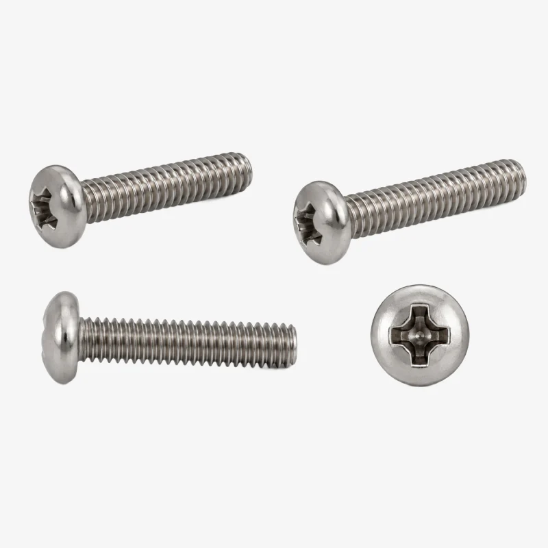 M2 x 10mm Pan Head Phillips Bolts (Pack of 4) - Image 3
