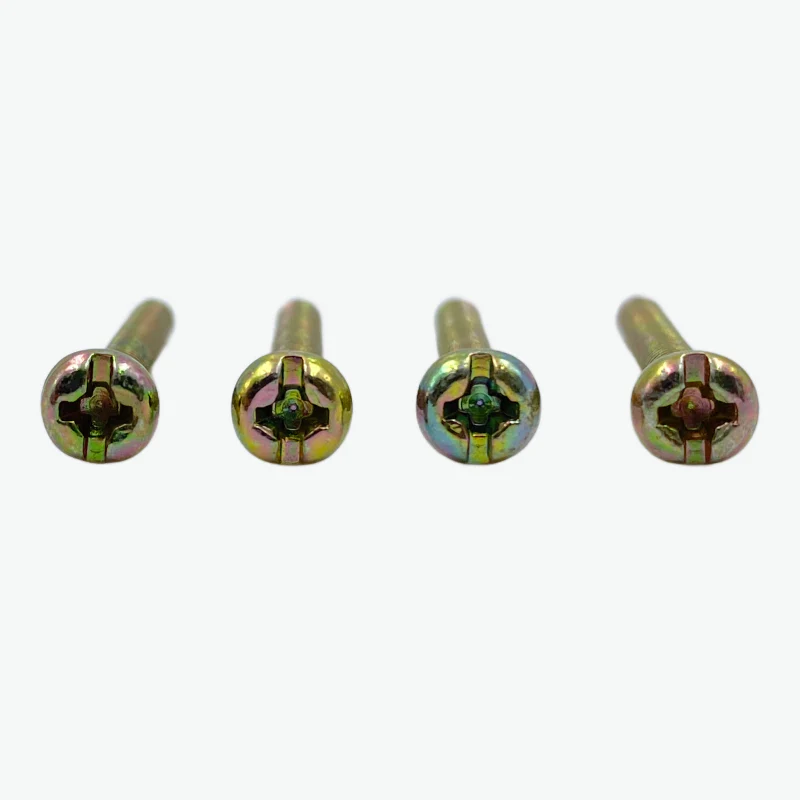 M3 X 25mm Phillips Pan Head Brass Bolt (Pack of 4) - Image 4