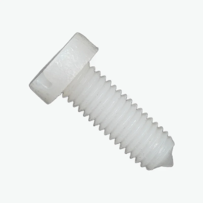 M4 x 8mm Nylon Cheese Head Screw (Pack of 5) - Image 2