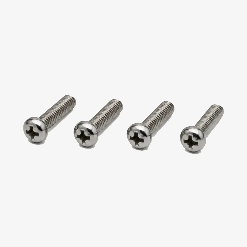 M5 x 12mm Pan Head Phillips Bolts (Pack of 4)