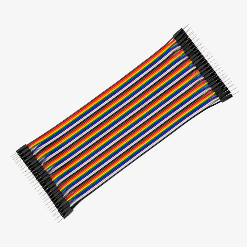 Male to Male Connecting Wires / Jumper Wires - 30cm (Set of 40)