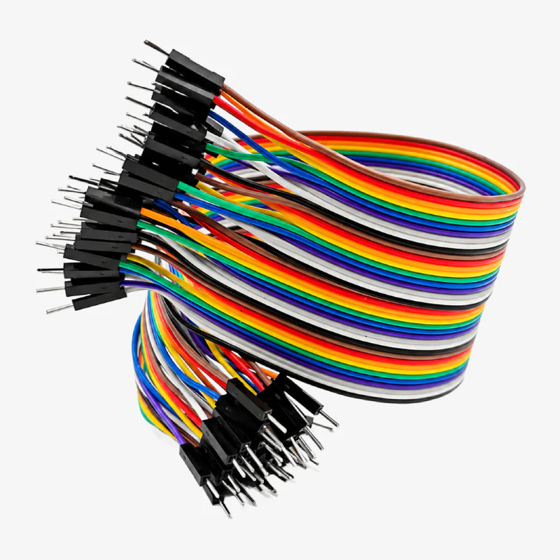 Male to Male Connecting Wires / Jumper Wires - 30cm (Set of 40) - Image 2