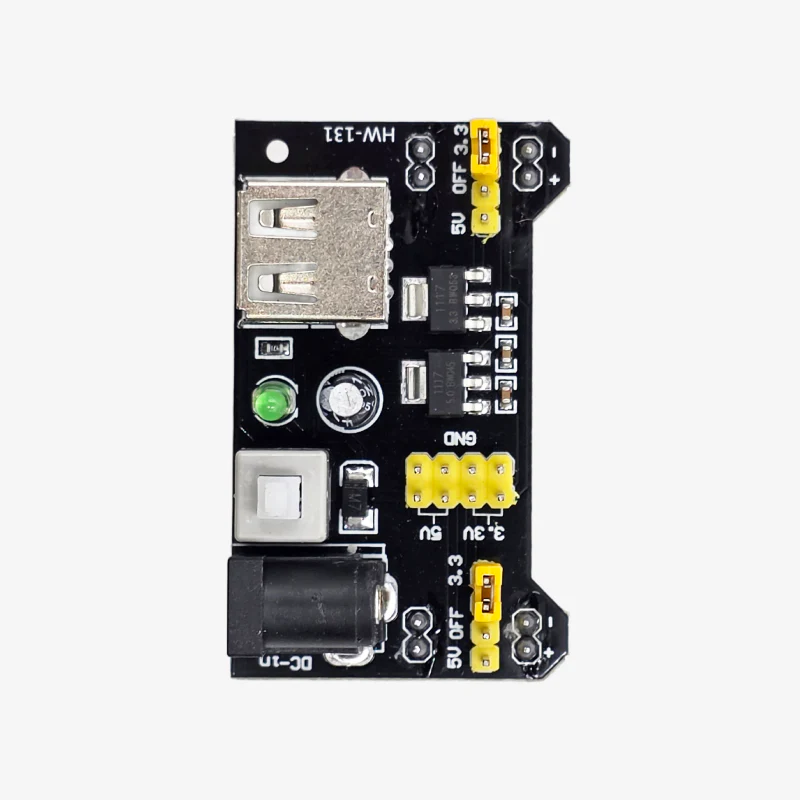 MB102 Colored Breadboard 830 Points with 3.3V / 5V Breadboard Power Supply Module - Image 3