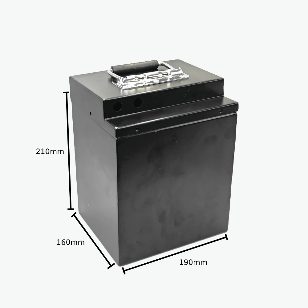 Metal Battery Box For Lithium Battery Pack - (190x160x240mm) - Image 4