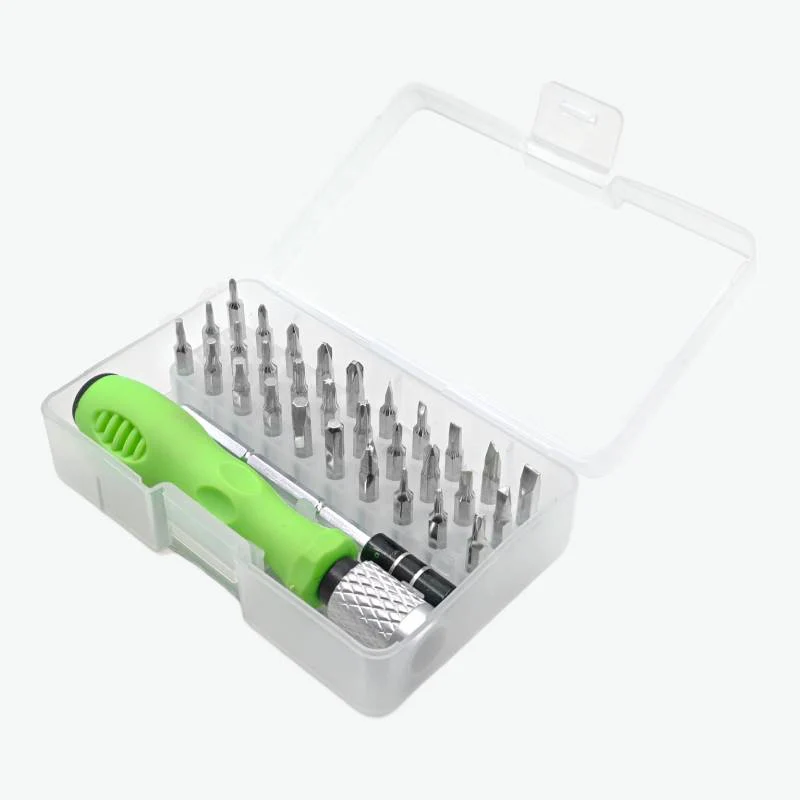 Mini Screwdriver Set with Magnetic Extension Rod and 30 Interchangeable Multipurpose Bits - Image 3