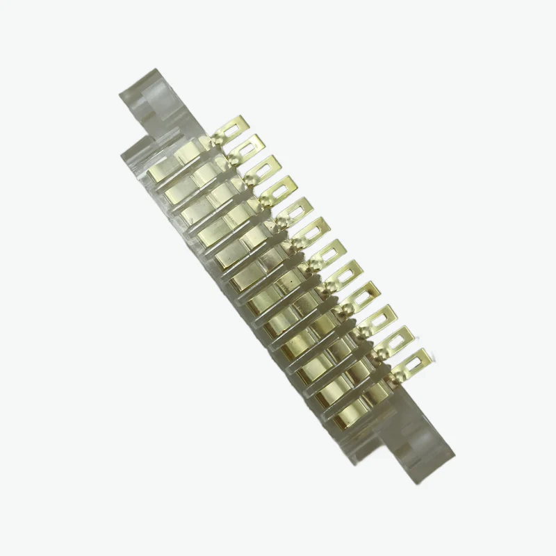 12 Contact Card Edge Connector(White) - 3.96mm Pitch 5A 300V - Image 2