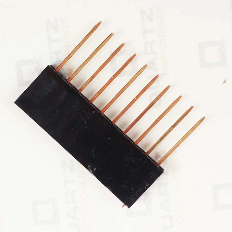 10 Pin PC104 Long Header Female Connector with 2.54mm Spacing - Image 3