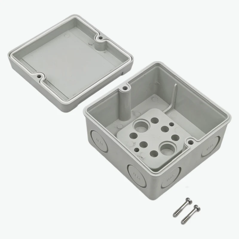 IP65 Waterproof Plastic Enclosure 90x90x60 mm for General Purpose Housing - Image 2