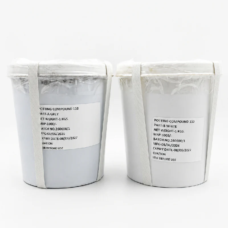 Potting Compound 110 (Part A & B) – Silicone Based Encapsulant for Electronics (1kg Each)