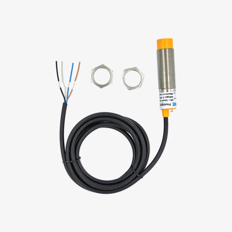 Proximity Sensor M18 NPN NO+NC - Ceyone Tube Type 8mm Sensor Detection Switch