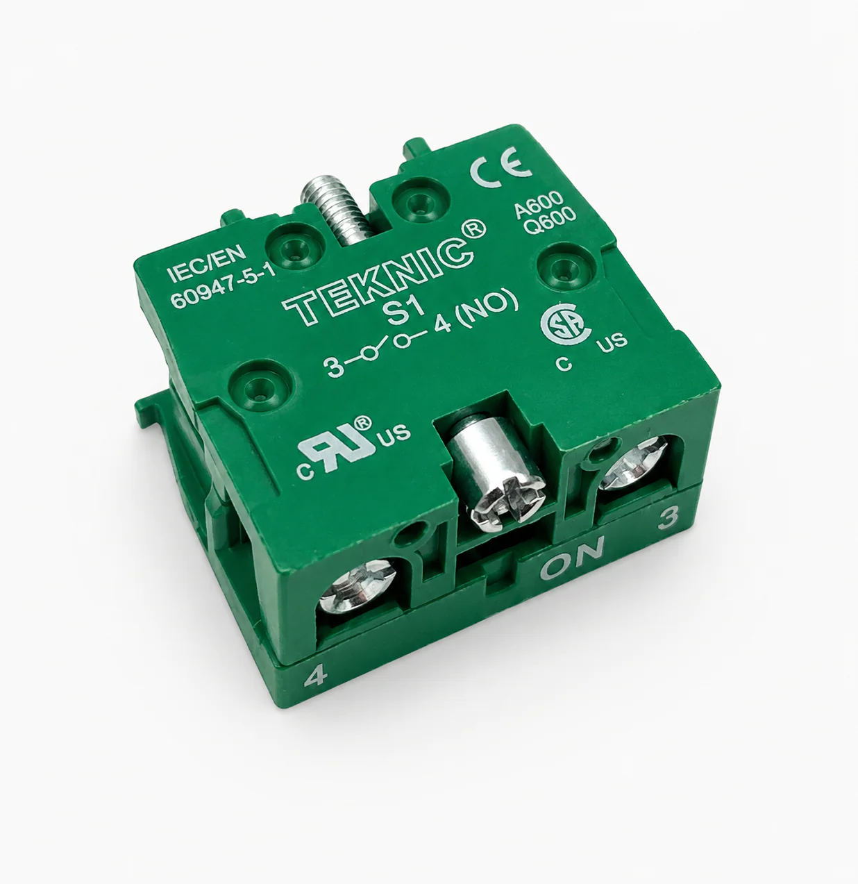 Ceyone ZB2-BE101 Green Push Button Contact Element For Elevator 22.5mm GREEN (NO)