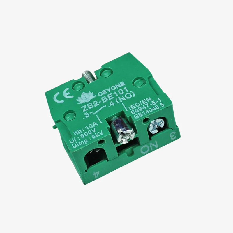 Ceyone ZB2-BE101 Green Push Button Contact Element For Elevator 22.5mm GREEN (NO) - Image 10