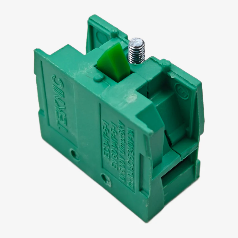 Ceyone ZB2-BE101 Green Push Button Contact Element For Elevator 22.5mm GREEN (NO) - Image 6