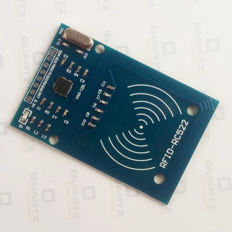 RC522 RFID 13.56MHZ Reader Writer Module / MFRC-522 Reader with Card & Tag - Image 11