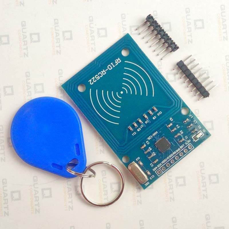 RC522 RFID 13.56MHZ Reader Writer Module / MFRC-522 Reader with Card & Tag - Image 5