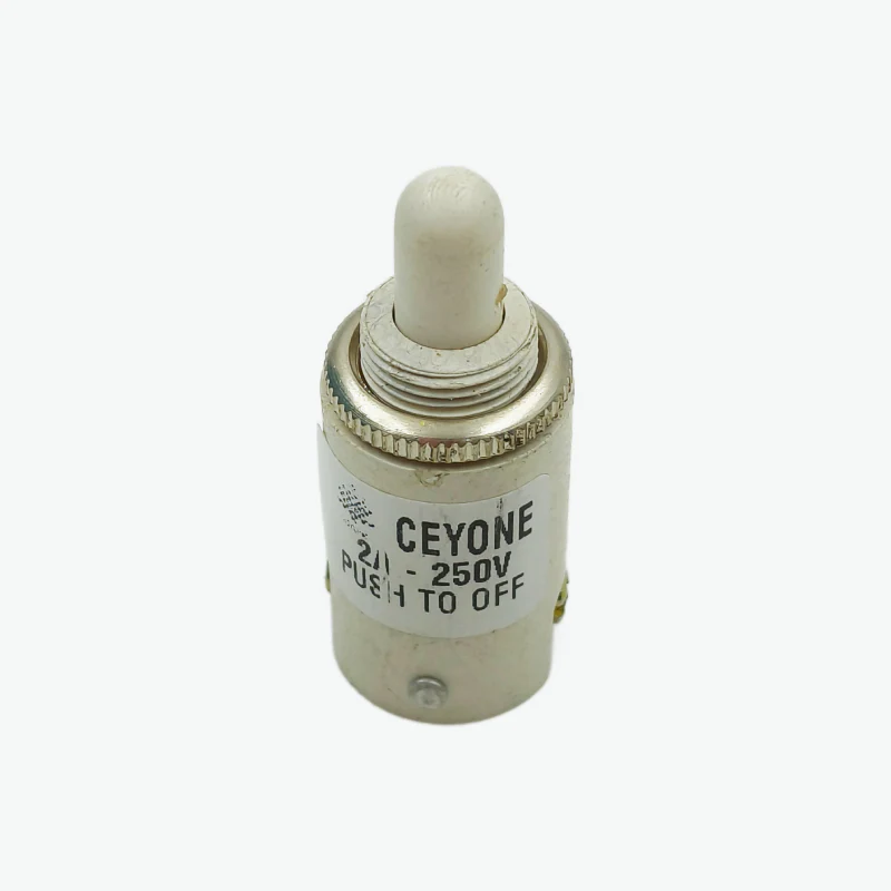 250V 2A 2-Pin AC Refrigerator Door Light Push Switch 13.5mm Normally Open - Image 3