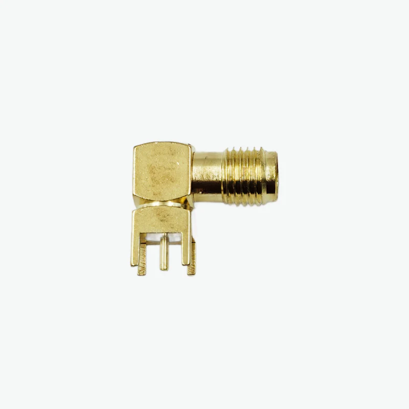 RF 6GHz Female SMA-K Bended Q4 DIP Connector for Antenna - Image 3