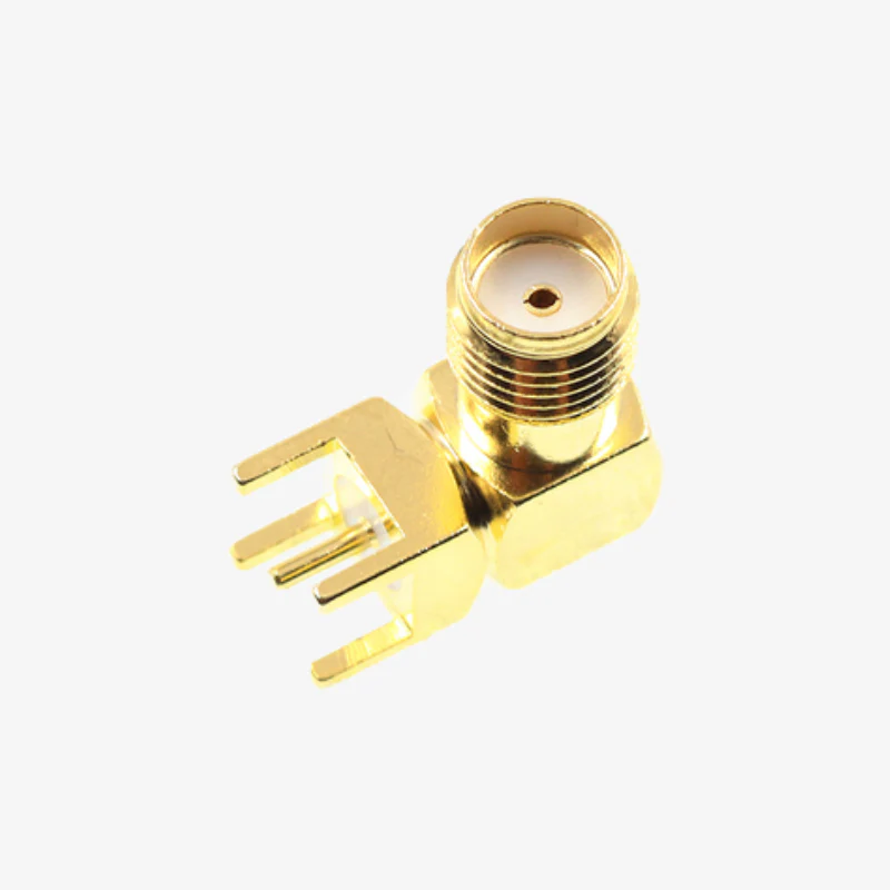 RF 6GHz Female SMA-K Bended Q4 DIP Connector for Antenna - Image 4