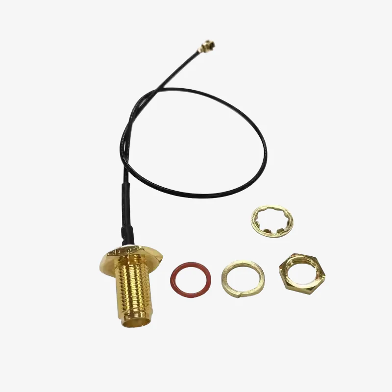 RG81 IPX to SMA Female RF Cable - 30cm - Image 2