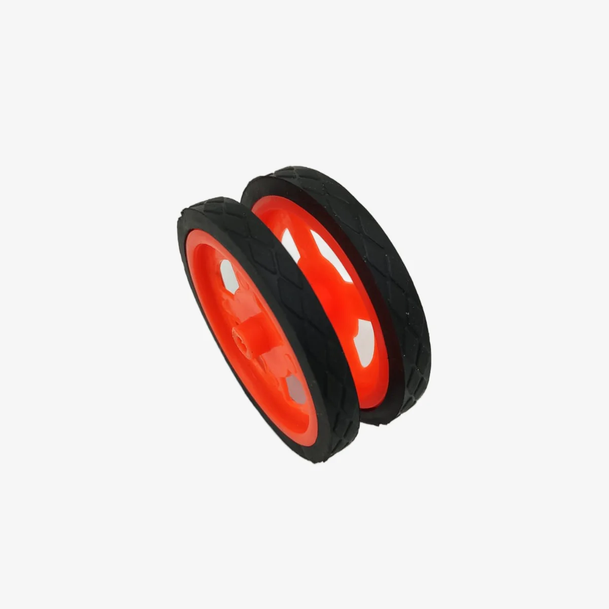 Robot BO Wheel 72mm for DC Geared Motor (Pack of 2) - Image 2