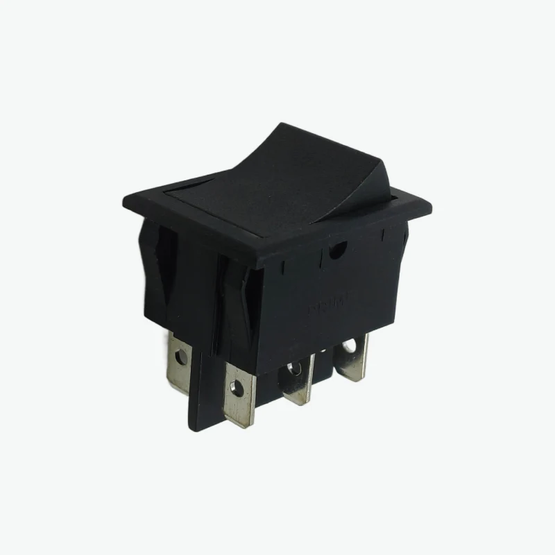 6-Pin DPDT Miniature Rocker Switch - 16A 250V AC - Image 4