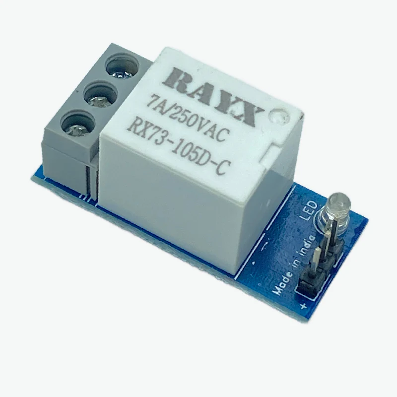 Single Channel 5V Relay Module - Made in India