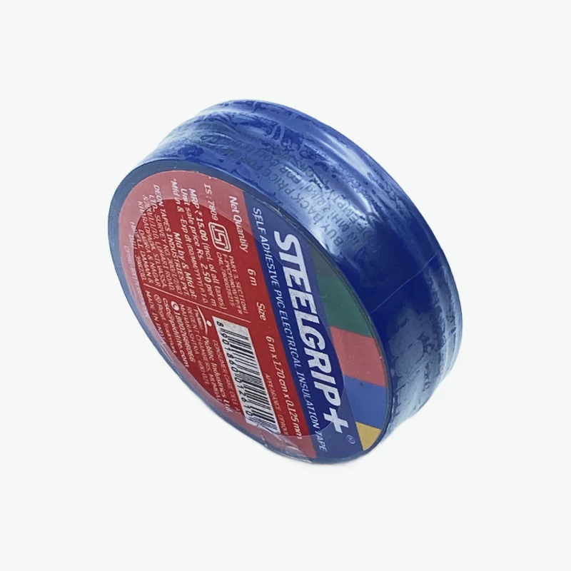 Steelgrip PVC Self Adhesive Electrical Insulation Tape - Blue - Image 3