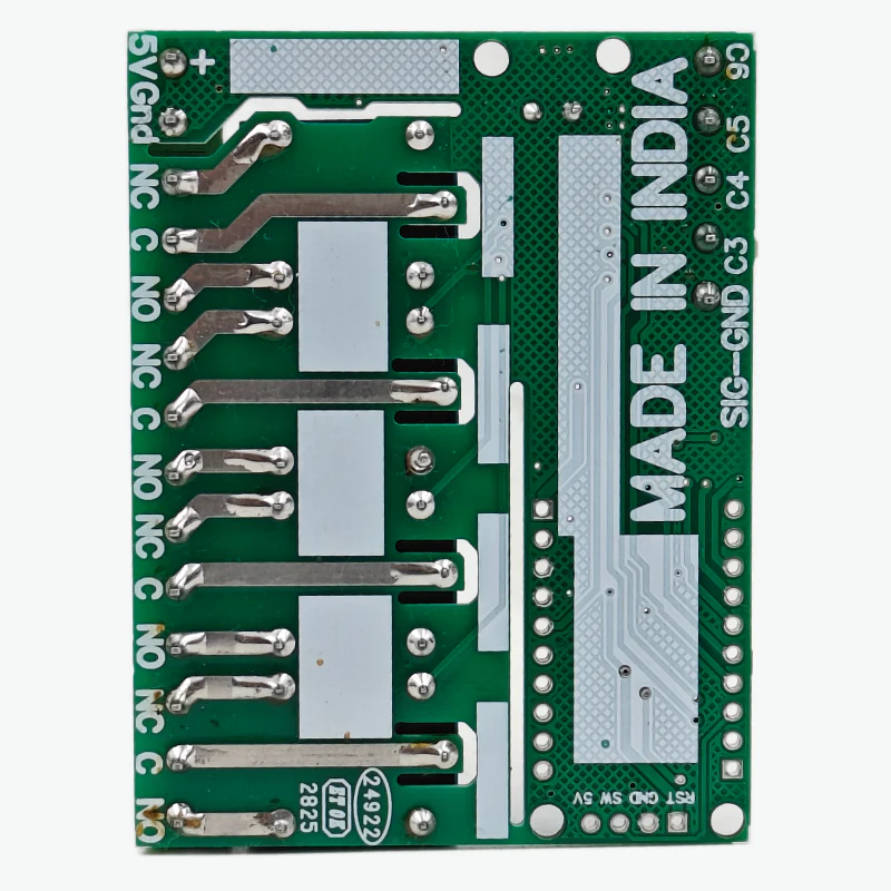 STM8S003F3P6TR with 4 Channel Relay and 4 Channel opto Input Breakout Board 5V - Image 2