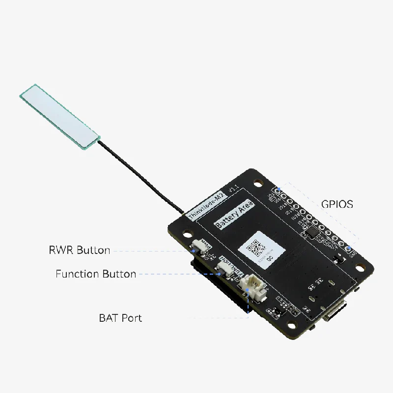 ThinkNode M2 Meshtastic (LoRa) Signal Transceiver with 1.3” OLED Display Powered By ESP32-S3 (Without Battery) - Image 3