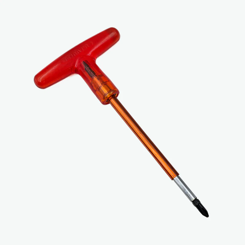 2 in 1 Reversible T Handle Screw Driver - 150mm - Image 3