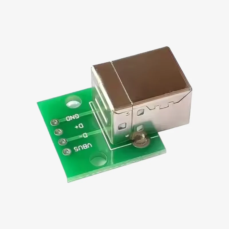 USB Type-B Female Head to DIP 4-Pin Breakout PCB Module - Image 3