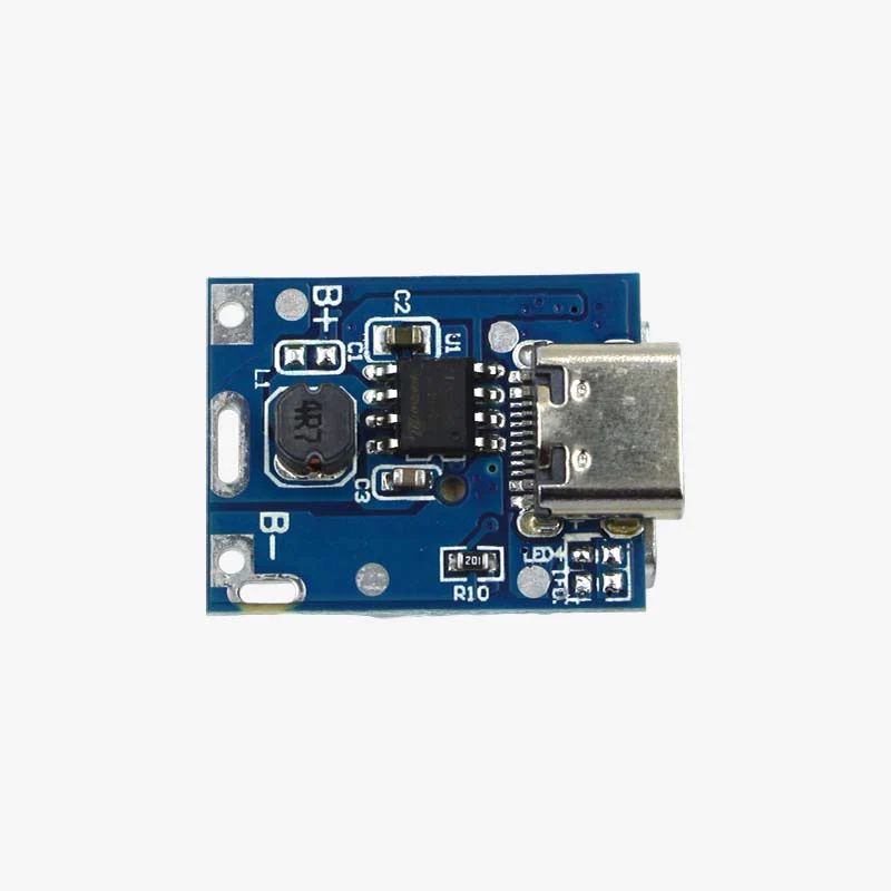 USB Type-C 5V Step-Up Booster - Lithium Battery Charging and Protection Module for Power Bank