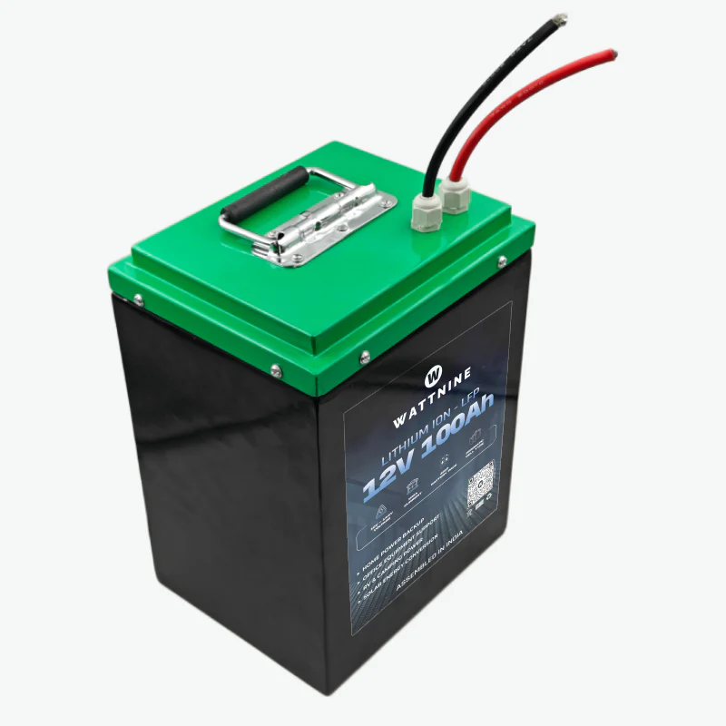 WATTNINE® 12V 100Ah Lithium LiFePO4 Battery Pack Prismatic Cell for Solar or Inverter - Image 4
