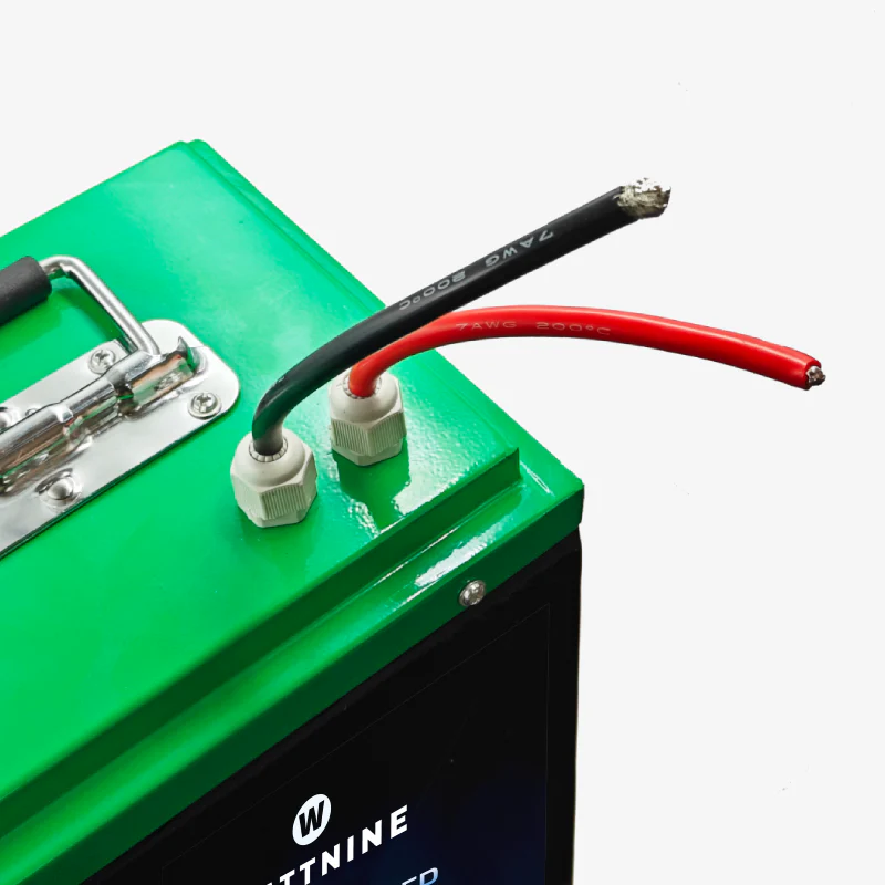 WATTNINE® 12V 100Ah Lithium LiFePO4 Battery Pack Prismatic Cell for Solar or Inverter - Image 6