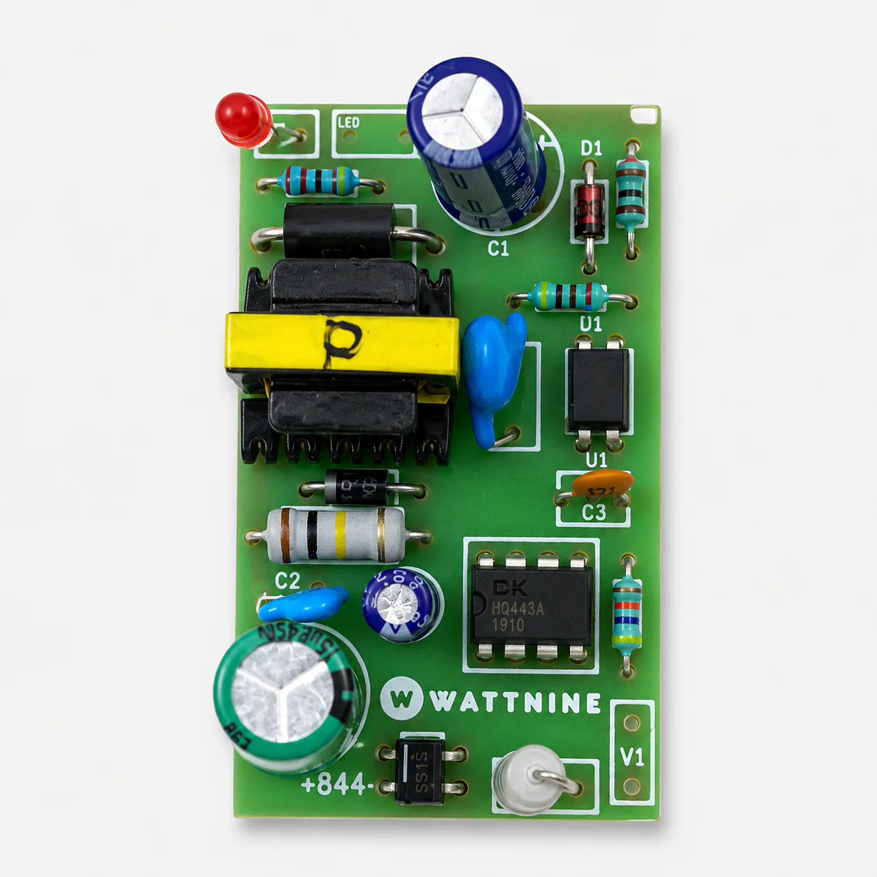 WATTNINE 5V 2A AC to DC - Switch Mode Power Supply Module (SMPS) PCB Board - Image 2