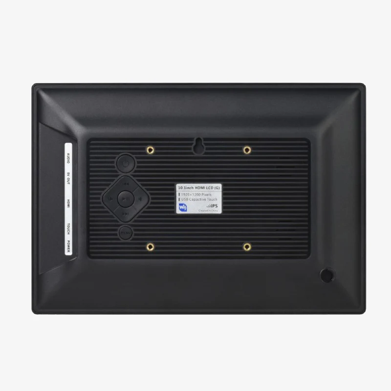 Waveshare 10.1 inch HD Capacitive Touch Screen LCD 1920×1200, HDMI, IPS, Optical Bonding Screen, Supports Raspberry Pi / Jetson Nano / PC - Image 3