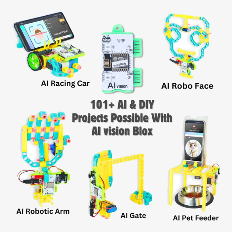 WitBlox DIY Robotics Kit with AI to Build 101+ Smart Projects - Image 2