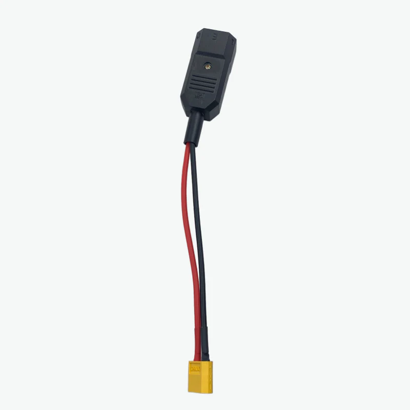 XT60 Male Connector to 3-Pin Male IEC320 C14 Power Plug Adapter Cable - Image 3