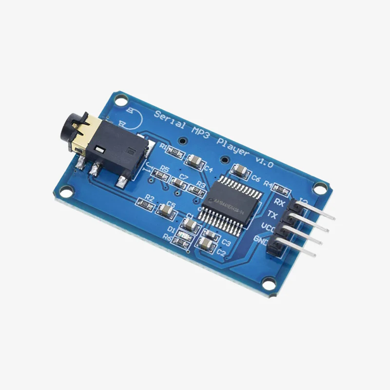 YX5300 MP3 Voice Player Serial Control Music Module with TF Card Slot - Image 4